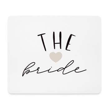 The bride - Mousepad (Querformat) - Weiß - Vorne