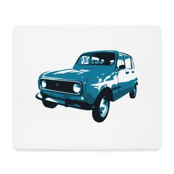Quatrelle - Mouse Pad (horizontal) - white - Front