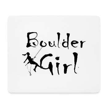 Bouldering Climbing Climbing - Mouse Pad (horizontal) - white - Front