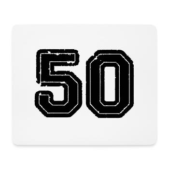 50 - Tapis de souris (format paysage) - blanc - Devant