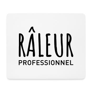 RÂLEUR PROFESSIONNEL - Tapis de souris (format paysage) - blanc - Devant