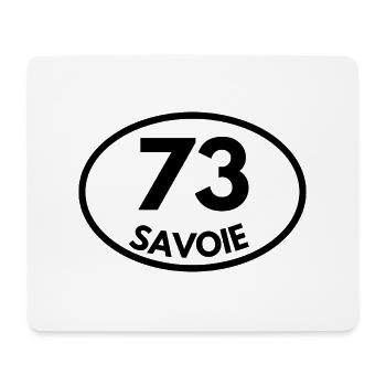 savoie - Tapis de souris (format paysage) - blanc - Devant