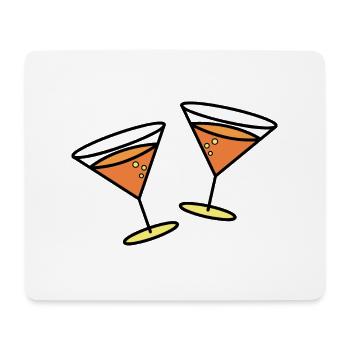 Cocktails to celebrate - Mouse Pad (horizontal) - white - Front