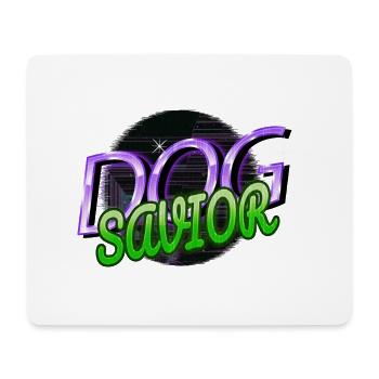 l’amour des chiens contre la cruauté envers les animaux - Tapis de souris (format paysage) - blanc - Devant