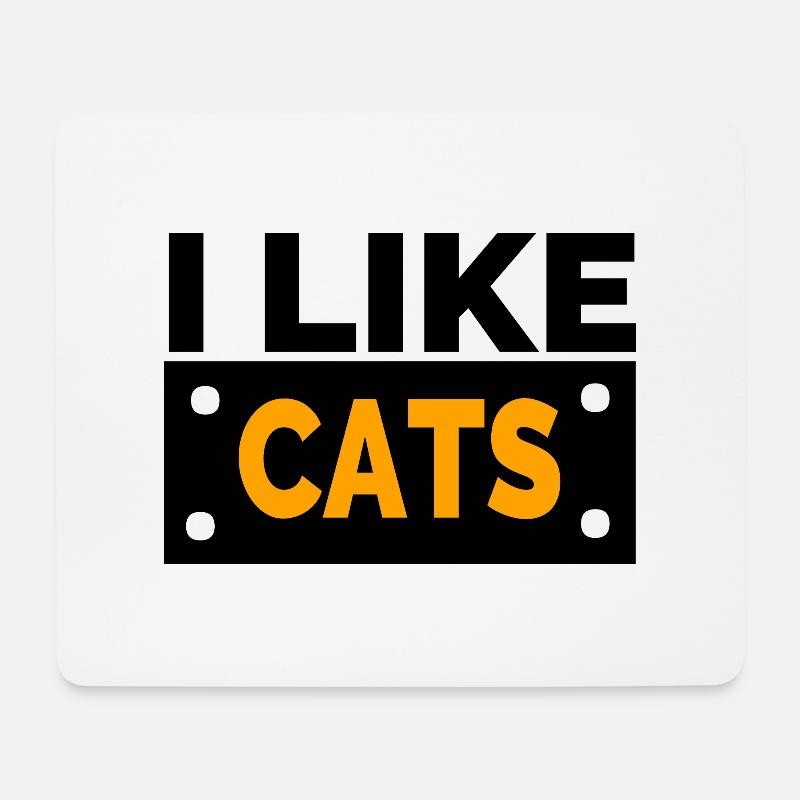 Feline - Mouse Pad (horizontal) - white