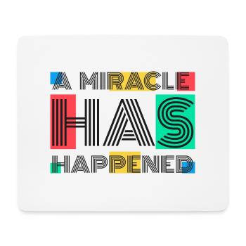 Ein Wunder ist geschehen - Mousepad (Querformat) - Weiß - Vorne