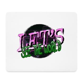 present far away countries jokes statement - Mousepad (Querformat) - Weiß - Vorne