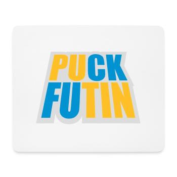 Conception du logo Puck Futin - Tapis de souris (format paysage) - blanc - Devant