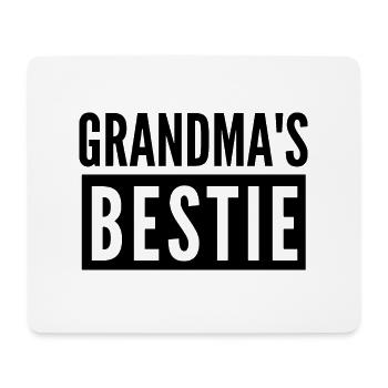 OMAS BESTIE - Mousepad (Querformat) - Weiß - Vorne