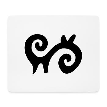 Afrikanisches Symbol, Energie - Mousepad (Querformat) - Weiß - Vorne