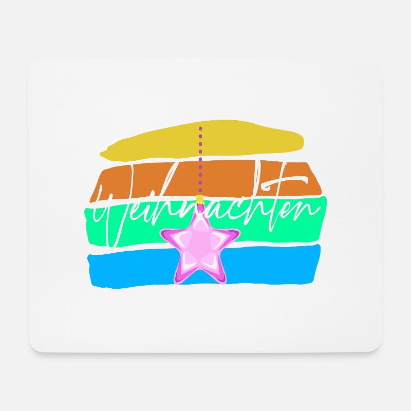 Weihnachten - Mousepad (Querformat) - Weiß