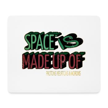 cool conspiracy astronomy stuff present awesome - Mouse Pad (horizontal) - white - Front