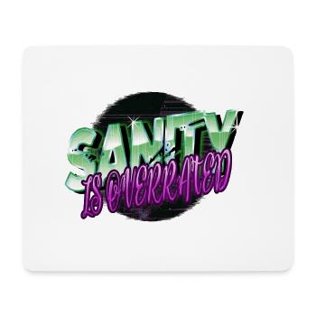 art books and cats typography animal - Mousepad (Querformat) - Weiß - Vorne