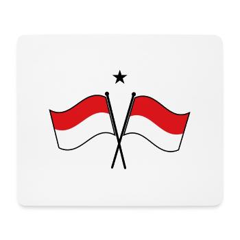 Fußball Soccer - Mousepad (Querformat) - Weiß - Vorne