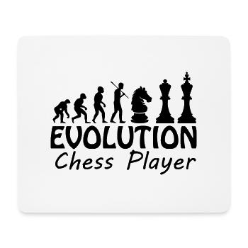 Boardgame Chess Backgammon Game Night - Mouse Pad (horizontal) - white - Front
