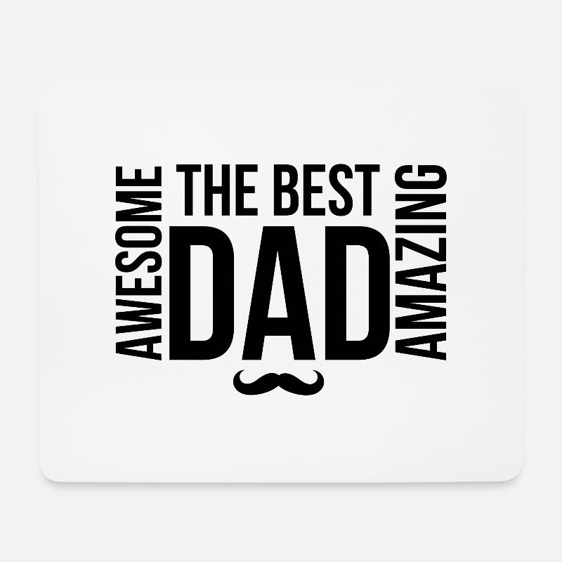 Toller Papa - Mousepad (Querformat) - Weiß