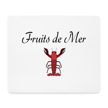 Fruits de Mer - Mousepad (Querformat) - Weiß - Vorne