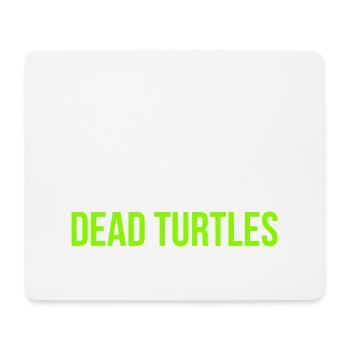 Turtles Rescue Saying English - Mouse Pad (horizontal) - white - Front