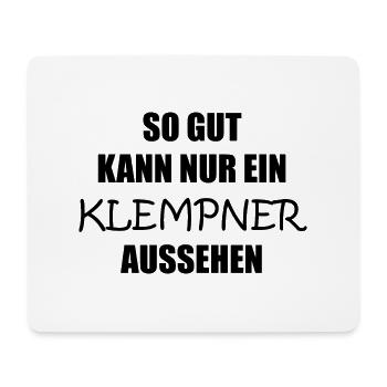 Handwerker Handyman Handwerk Werkzeug Baustelle - Mousepad (Querformat) - Weiß - Vorne
