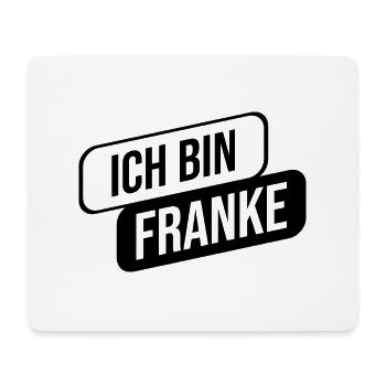 Ich bin Franke - Mousepad (Querformat) - Weiß - Vorne