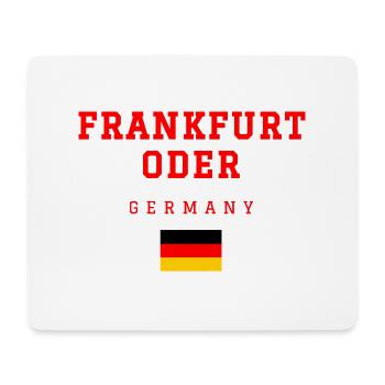 Francfort ou Allemagne - Tapis de souris (format paysage) - blanc - Devant