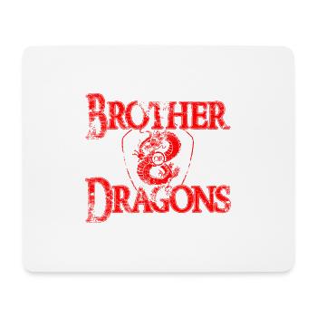 BOD red 23 - Mouse Pad (horizontal) - white - Front