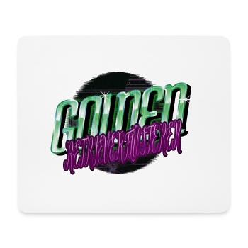 statement haustier bachhund geek lustig spruch - Mousepad (Querformat) - Weiß - Vorne