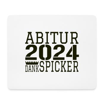 Abitur Abi - Tapis de souris (format paysage) - blanc - Devant