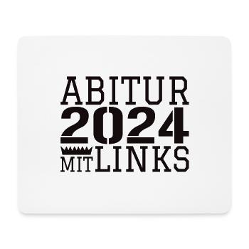 Abitur Abi - Tapis de souris (format paysage) - blanc - Devant