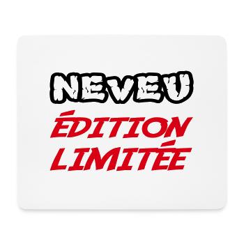 NEVEU édition limitée - Tapis de souris (format paysage) - blanc - Devant