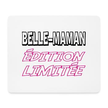 BELLE MAMAN édition limitée - Tapis de souris (format paysage) - blanc - Devant