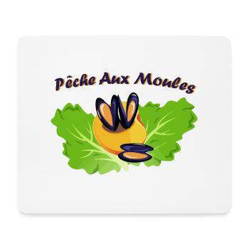 PECHE AUX MOULES - Tapis de souris (format paysage) - blanc - Devant