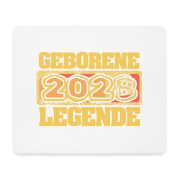 2028 - Mouse Pad (horizontal) - white - Front