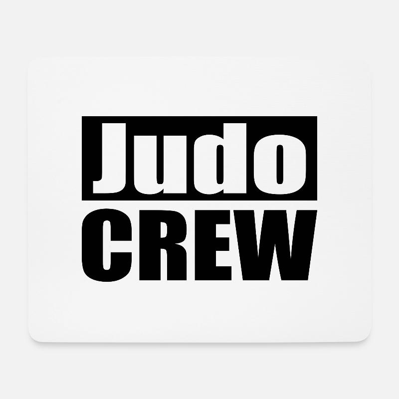 Judo-Mannschaft - Mousepad (Querformat) - Weiß