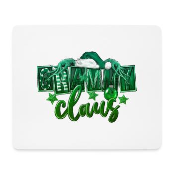 christmas santa 2024 2025 movie holiday family xms - Mouse Pad (horizontal) - white - Front