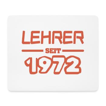 1972 - Mouse Pad (horizontal) - white - Front