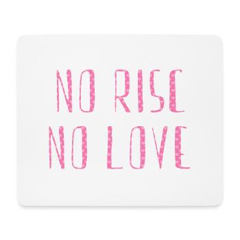 pas de risc pas d’amour - Tapis de souris (format paysage) - blanc - Devant