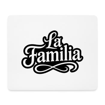 Tatouage La Familia - Tapis de souris (format paysage) - blanc - Devant