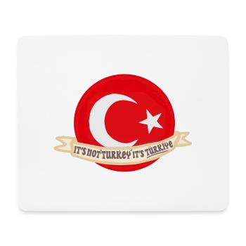 Turquie Turkiye Erdogan - Tapis de souris (format paysage) - blanc - Devant