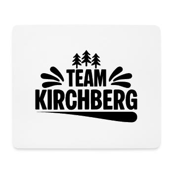 Team Kirchberg - Mousepad (Querformat) - Weiß - Vorne