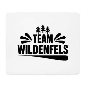 Team Wildenfels - Mousepad (Querformat) - Weiß - Vorne