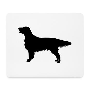 Flat Ruede - Mousepad (Querformat) - Weiß - Vorne