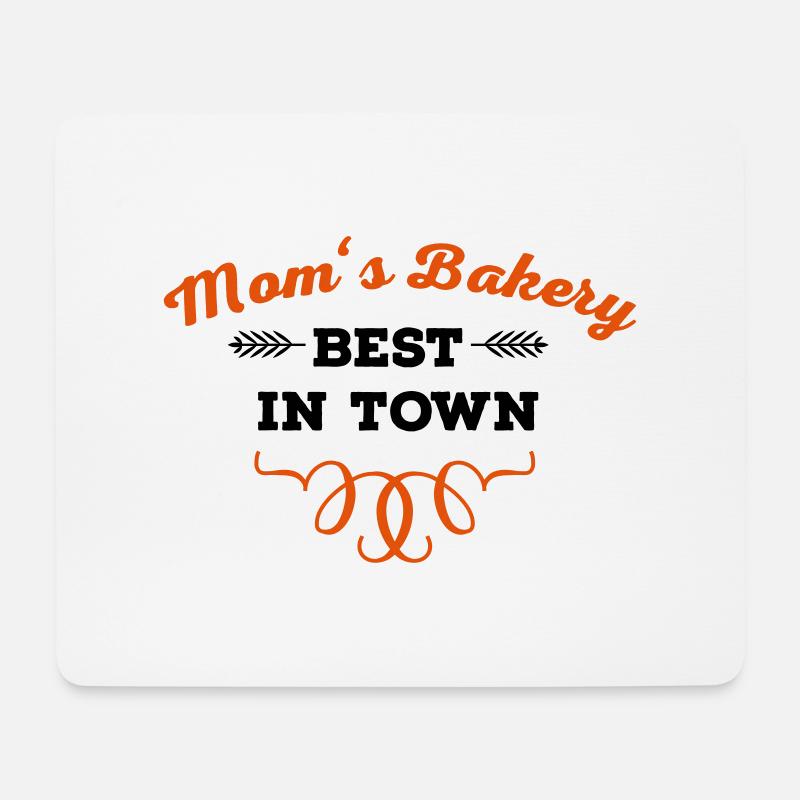 backen - Mousepad (Querformat) - Weiß