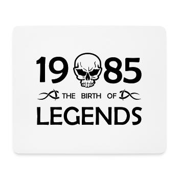 Legends 1985 - Mousepad (Querformat) - Weiß - Vorne