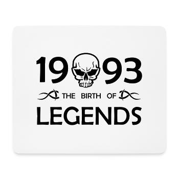 Legends 1993 - Mousepad (Querformat) - Weiß - Vorne