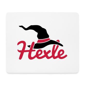 Hexle - Mousepad (Querformat) - Weiß - Vorne