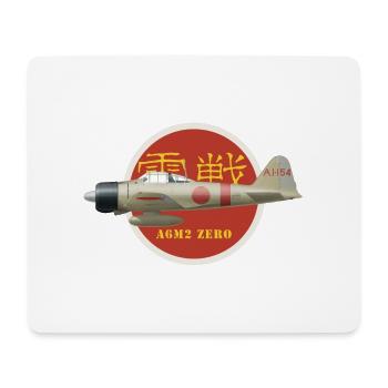 Zero shirt design - Tapis de souris (format paysage) - blanc - Devant