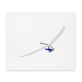 Hängegleiter Atos - Mousepad (Querformat) - Weiß - Vorne