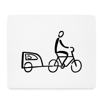 Hundehaenger - Mouse Pad (horizontal) - white - Front
