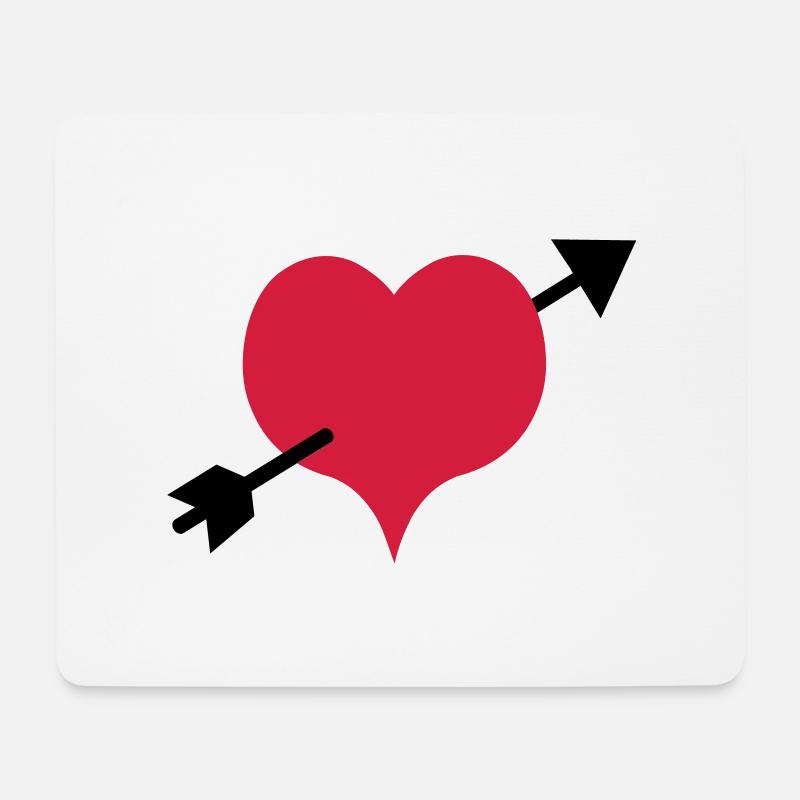 arrow - Mouse Pad (horizontal) - white